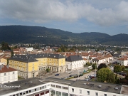 Remiremont vers le nord, l'ancien collège, Saint-Etienne et le Fossard